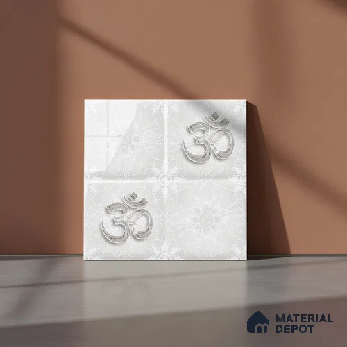 3D Wall Tile TL 01460 B Piazza Omkara HL 300 x 300 mm Ceramic Glazed Glossy Finish Tile - 9 mm