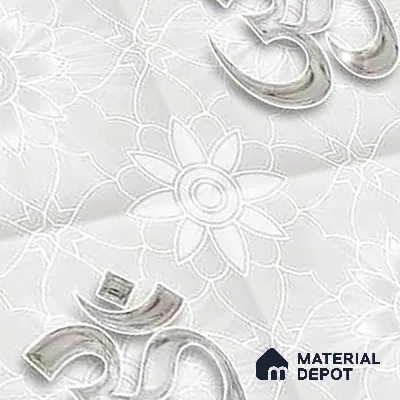 3D Wall Tile TL 01460 B Piazza Omkara HL 300 x 300 mm Ceramic Glazed Glossy Finish Tile - 9 mm