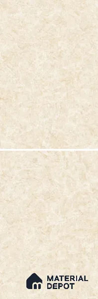 Budget Friendly Large Format Marble Floor & Wall Tile TL 01461 A Aspire Beige 6 ft x 4 ft Glossy Finish Vitrified Tile - 9 mm | Suitable For Living Room, Bedroom, Office | Adhesive and Spacers Must be Used During Installation