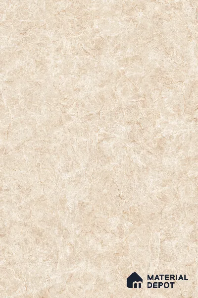 Budget Friendly Large Format Marble Floor & Wall Tile TL 01461 A Aspire Beige 6 ft x 4 ft Glossy Finish Vitrified Tile - 9 mm | Suitable For Living Room, Bedroom, Office | Adhesive and Spacers Must be Used During Installation