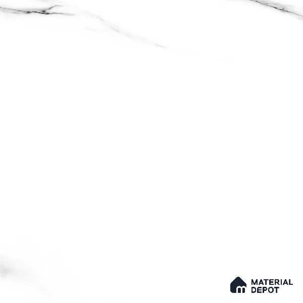 TL 01485 Pearl White 2 ft x 2 ft Matte Finish Wall and Floor Porcelain Tile - 9 mm