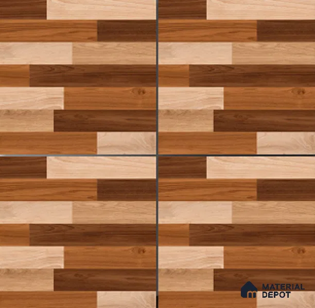 TL 01488 Rosy Brown 2 ft x 2 ft Matte Finish Wall and Floor Porcelain Tile - 9 mm