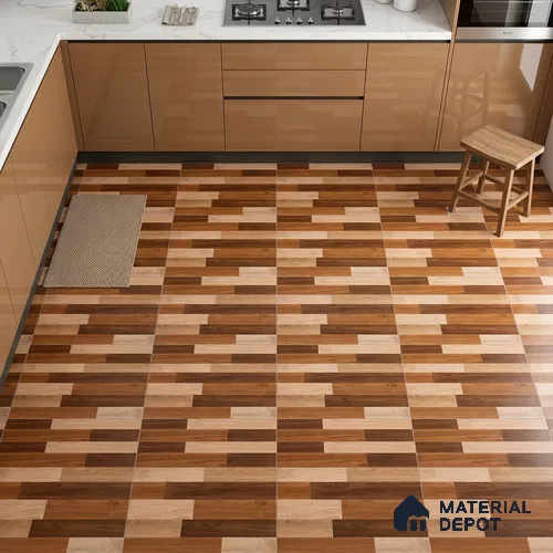 TL 01488 Rosy Brown 2 ft x 2 ft Matte Finish Wall and Floor Porcelain Tile - 9 mm