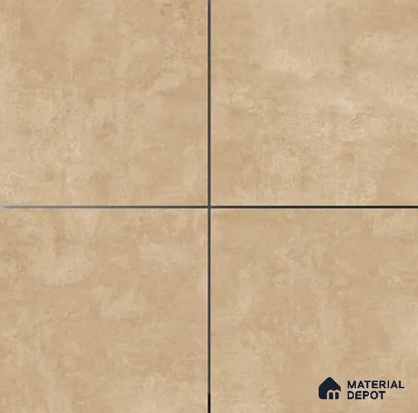 TL 01492 Chamoisee Brown 2 ft x 2 ft Matte Finish Wall and Floor Porcelain Tile - 9 mm