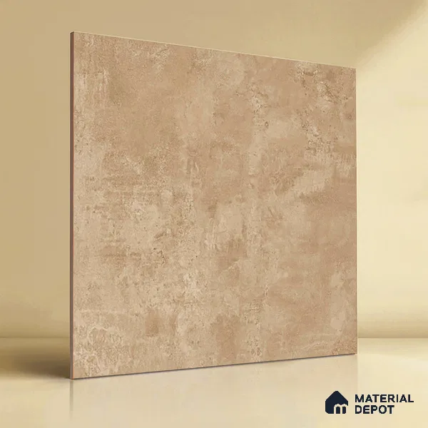 TL 01492 Chamoisee Brown 2 ft x 2 ft Matte Finish Wall and Floor Porcelain Tile - 9 mm