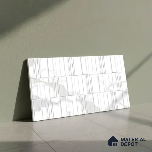 TL 01520 B Beldecor Satvario Decor 600 x 300 mm Ceramic Wall Tile - 8 mm
