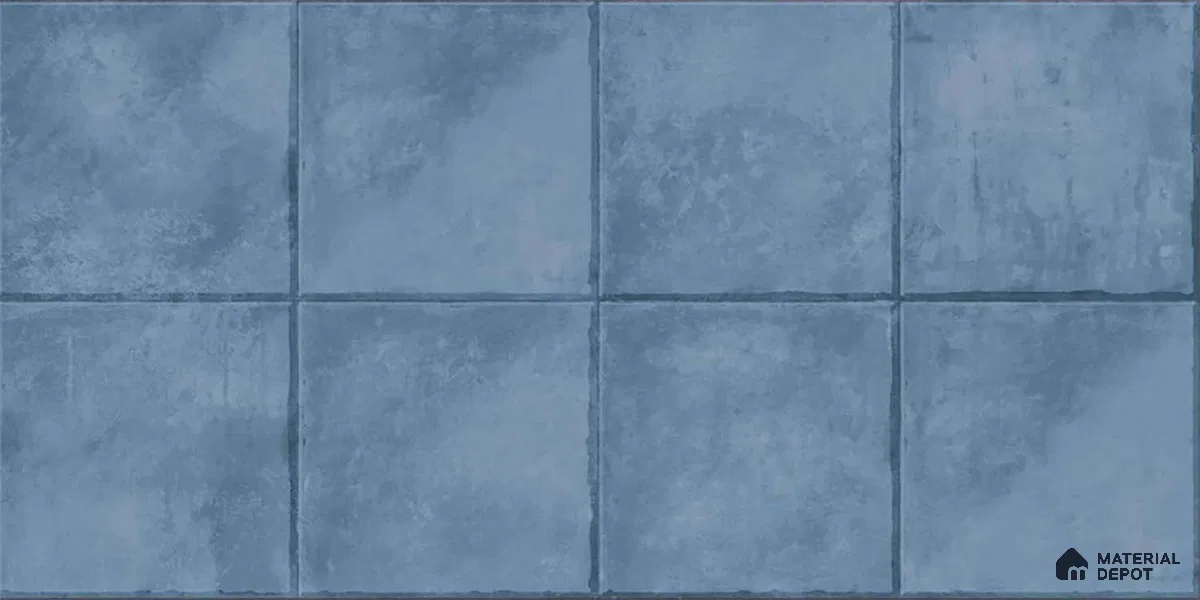 TL 01534 C Tripoli Blue 600 x 300 mm Ceramic Wall Tile - 8 mm