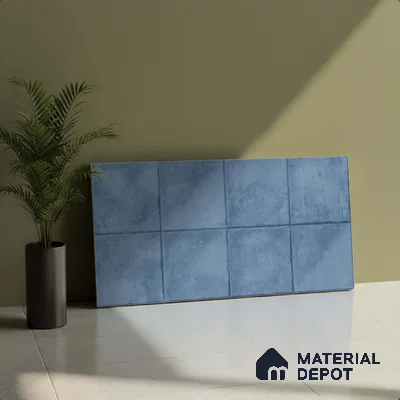 TL 01534 C Tripoli Blue 600 x 300 mm Ceramic Wall Tile - 8 mm
