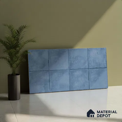 TL 01534 C Tripoli Blue 600 x 300 mm Ceramic Wall Tile - 8 mm