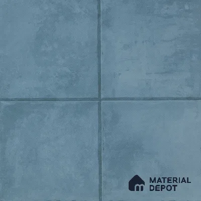 Rustic Wall & Floor Tile TL 01534 A Tripoli Blue 300 x 300 mm Ceramic Anti Skid Matte Finish Bathroom Tile - 8 mm