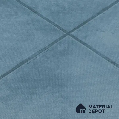 Rustic Wall & Floor Tile TL 01534 A Tripoli Blue 300 x 300 mm Ceramic Anti Skid Matte Finish Bathroom Tile - 8 mm