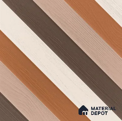 TL 01589 Brown & White 16 x 16 inch Matte Finish Vitrified Parking Floor Tile - 12 mm | Pattern Alignment May Vary | 2-3 mm Spacer is Mandatory