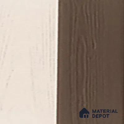 TL 01589 Brown & White 16 x 16 inch Matte Finish Vitrified Parking Floor Tile - 12 mm | Pattern Alignment May Vary | 2-3 mm Spacer is Mandatory
