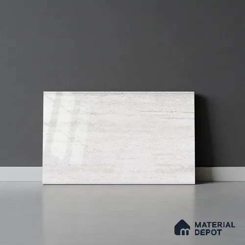 TL 01622 A Light Beige 18 x 12 inch Glossy Finish Ceramic Wall Tile - 6 mm