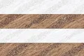 TL 01634 B Highlighter 2 Polar White & Brown 18 x 12 inch Glossy Finish Ceramic Wall Tile - 6 mm | Image 01
