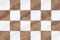 TL 01634 A Highlighter 1 Ice White & Brown 18 x 12 inch Glossy Finish Ceramic Wall Tile - 6 mm | Image 01