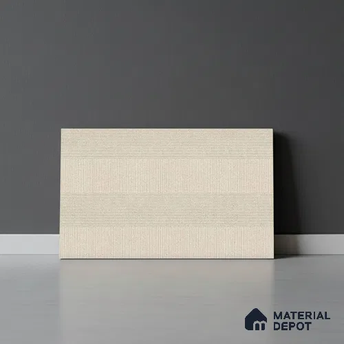 TL 01644 C Dark Beige 18 x 12 inch Matte Finish Ceramic Wall Tile - 6 mm