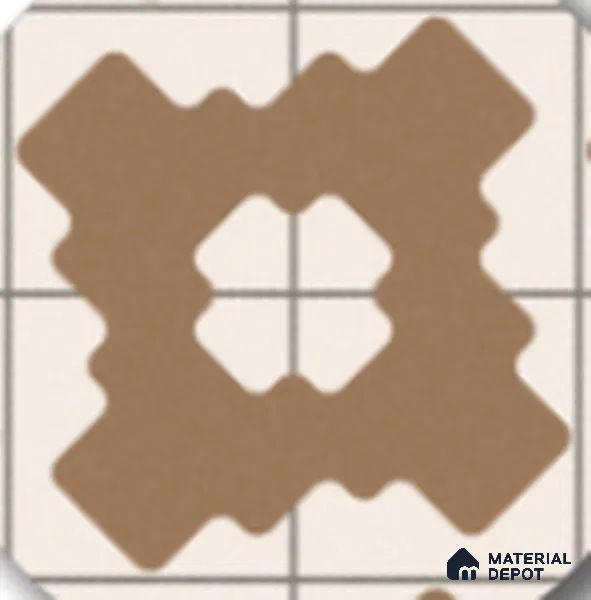 TL 01840 Beach Brown 16 x 16 inch Matte Finish Vitrified Parking / Outdoor Floor Tile - 12 mm | Pattern Alignment May Vary | 2-3 mm Spacer is Mandatory