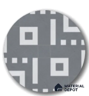 TL 02145 Azul Sky 16 x 16 inch Matte Finish Vitrified Parking / Outdoor Floor Tile - 12 mm | Pattern Alignment May Vary | 2-3 mm Spacer is Mandatory