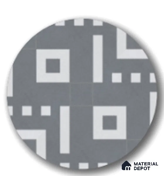 TL 02145 Azul Sky 16 x 16 inch Matte Finish Vitrified Parking / Outdoor Floor Tile - 12 mm | Pattern Alignment May Vary | 2-3 mm Spacer is Mandatory