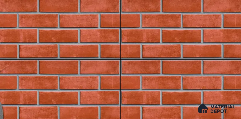 TL 02149 Brick Look 600 x 300 mm Sugar Finish Tile - 8 mm | Please Expect a Slight Variation of Pattern