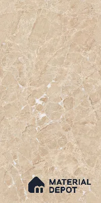 Marble Endless Crema Marfil Wall & Floor Tile TL 02159 Warm Beige 4 ft x 2 ft Glossy Finish Vitrified Tile - 9 mm | Random Designs | Suitable For Living Room, Bedroom, Dining