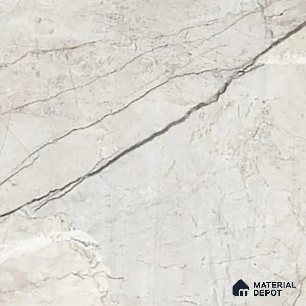 Marble Dyna Royale Wall & Floor Tile TL 02189 Linen Beige 4 ft x 2 ft Glossy Finish Vitrified Tile - 9 mm | Suitable For Living Room, Bedroom, Dining