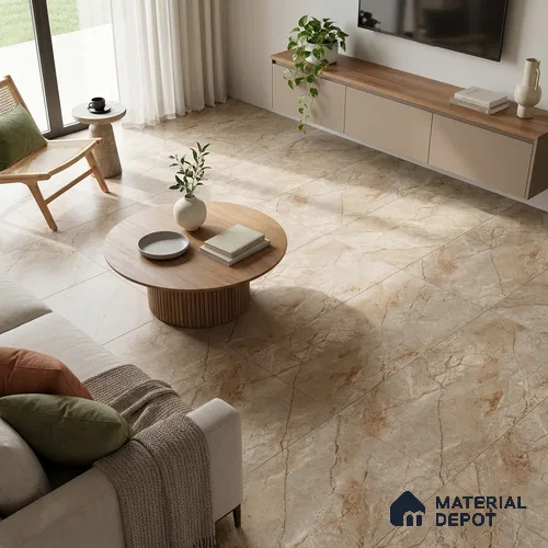 TL 02223 1 Mostaco Brown 4 ft x 2 ft Vitrified Tile - 9 mm