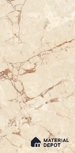 TL 02259 Almond Brown 1600 x 800 mm Glossy Finish Wall & Floor Vitrified Tile - 10 mm