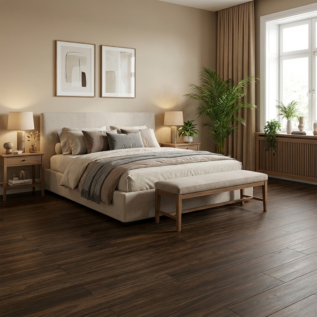 TL 02321 Earth Brown 1000 x 200 mm Matte Finish Porcelain Wall & Floor Tile - 9 mm | 2-3 mm Spacer is Mandatory