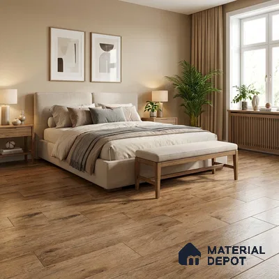 TL 02324 Coffee Brown 1000 x 200 mm Matte Finish Porcelain Wall & Floor Tile - 9 mm | 2-3 mm Spacer is Mandatory (Sample)