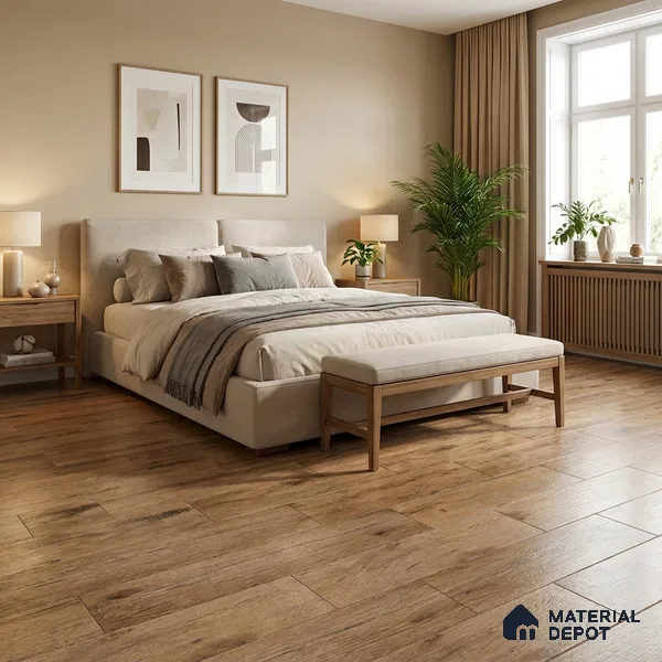 TL 02324 Coffee Brown 1000 x 200 mm Matte Finish Porcelain Wall & Floor Tile - 9 mm | 2-3 mm Spacer is Mandatory (Sample)