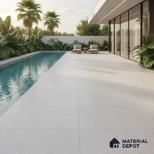 Parking Floor Tile TL 02330 A Light 16 x 16 inch Vitrified Anti Skid Matte Finish Heavy Duty Tile - 12 mm | Suitable For Outdoor, Heavy Traffic Areas | Pattern Alignment May Vary | 2-3 mm Spacer is Mandatory