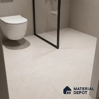 Parking Floor Tile TL 02332 A Light 16 x 16 inch Vitrified Anti Skid Matte Finish Heavy Duty Tile - 12 mm | Suitable For Bathroom, Heavy Traffic Areas | Pattern Alignment May Vary | 2-3 mm Spacer is Mandatory