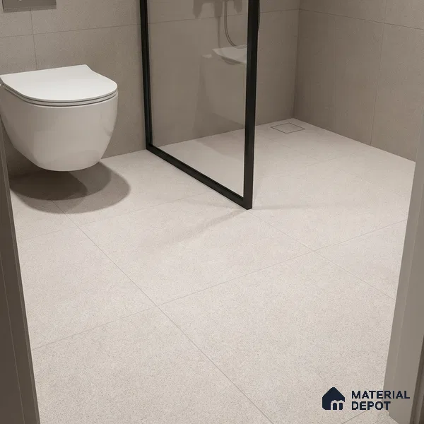 Parking Floor Tile TL 02332 A Light 16 x 16 inch Vitrified Anti Skid Matte Finish Heavy Duty Tile - 12 mm | Suitable For Bathroom, Heavy Traffic Areas | Pattern Alignment May Vary | 2-3 mm Spacer is Mandatory