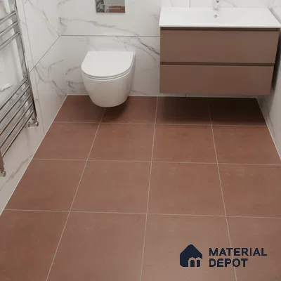 TL 02405 A Mini Royal Vilage Plain 300 x 300 mm Matte Finish Vitrified Parking Floor Tile - 12 mm (Random 12) (Sample)