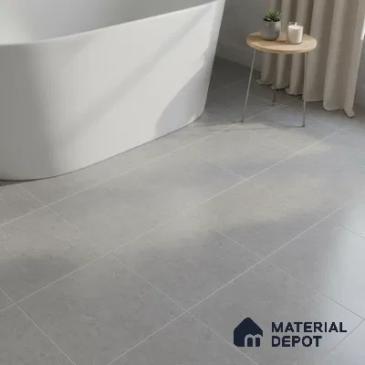 TL 02410 D Grigio Grey Matching Floor 12 x 12 inch Matte Finish Ceramic Floor Tile - 6 mm (Sample)