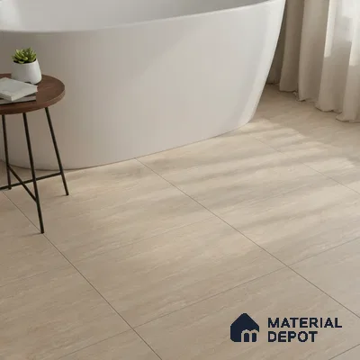 TL 02455 D Marrone Matching Floor 12 x 12 inch Matte Finish Ceramic Floor Tile - 6 mm (Sample)