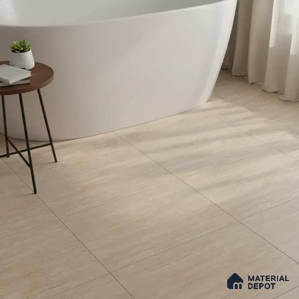 TL 02455 D Marrone Matching Floor 12 x 12 inch Matte Finish Ceramic Floor Tile - 6 mm (Sample)