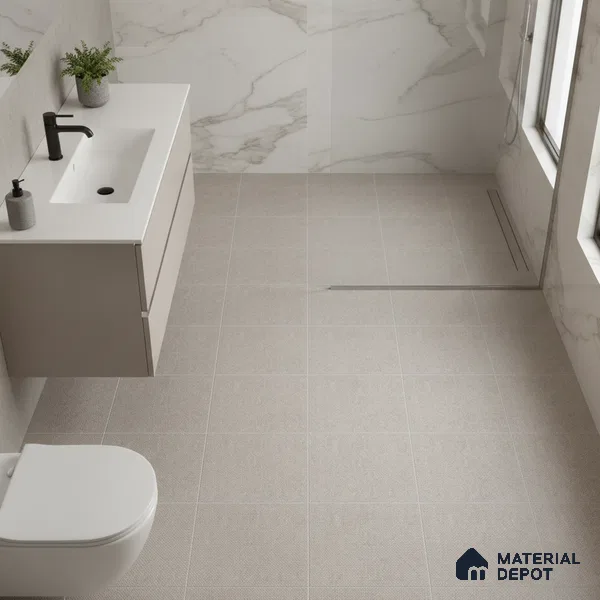 TL 02471 Dark Grey 300x300 mm Matte Finish Anti Skid 3D High Definition Digital Ceramic Wall Tile - 6 mm