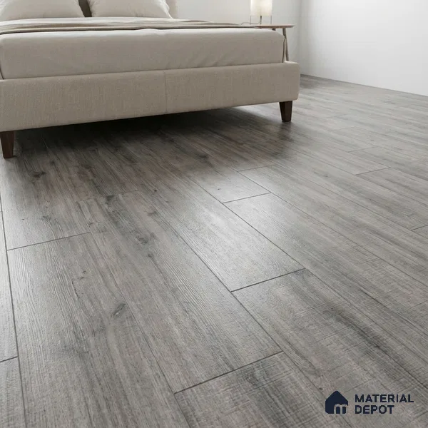 TL 02996 Grey 39 x 8 inch Matte Finish Porcelain Floor & Wall Plank Tile - 9.5 mm | 2-3 mm Spacer is Mandatory