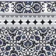 Moroccan Carpet Floor Tile TL 03047 B Border 1 ft x 1 ft Matte Finish Digital Ceramic Tile - 9.5 mm | Suitable For Living Room, Kitchen, Dining Area | Please Expect a Slight Variation of Pattern | Image 03