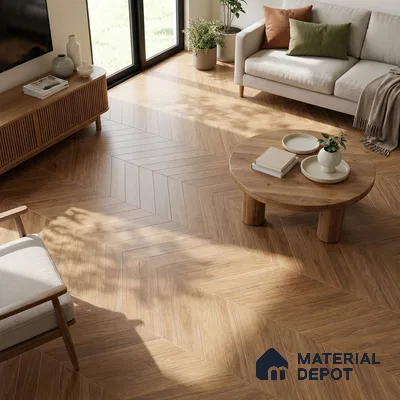 TL 03206 Elemento Brown 1200 x 600 mm Diamond Finish Vitrified Tile - 9 mm