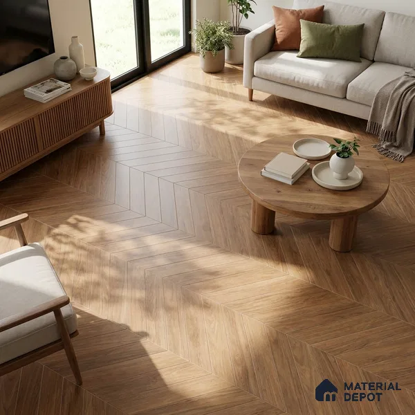 TL 03206 Elemento Brown 1200 x 600 mm Diamond Finish Vitrified Tile - 9 mm