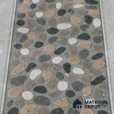 Parking Floor Tile TL 03389 A Enigma Grey 16 x 16 inch Anti Slip Matte Finish Heavy Duty Vitrified Tile - 12 mm | Suitable For Garage, Driveway, Terrace | Pattern Alignment May Vary | 2-3 mm Spacer is Mandatory