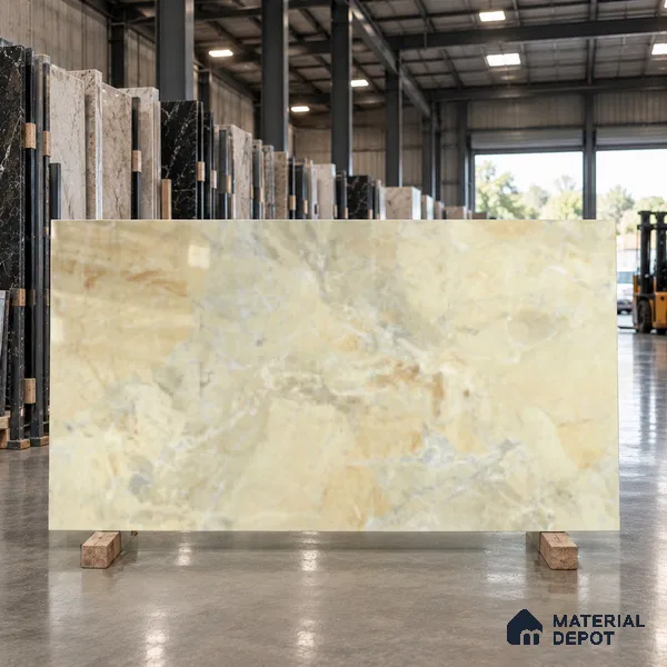 TL 03547 Royal Breccia 1800 x1200 mm Glossy Finish Glazed Vitrified Floor Tile - 9 mm | Adhesive and Spacers Must be Used During Installation