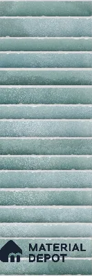 Subway Wall Tile TL 03643 E Snaper Kitkat Aqua Mint 12 x 4 inch Ceramic Glossy Finish - 8 mm | 16 Random Design | Suitable for Accent / Feature Walls, Bathroom, Kitchen Wall & Backsplashes