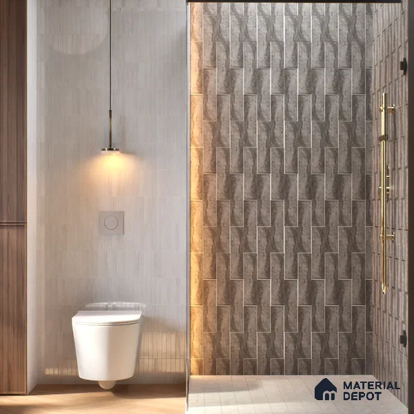 TL 03727 B Ambra 300x75 mm Matte Finish Ceramic Wall Subway Tile - 10 mm