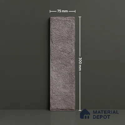 TL 03727 G Natural 300x75 mm Matte Finish Ceramic Wall  Subway Tile - 10 mm