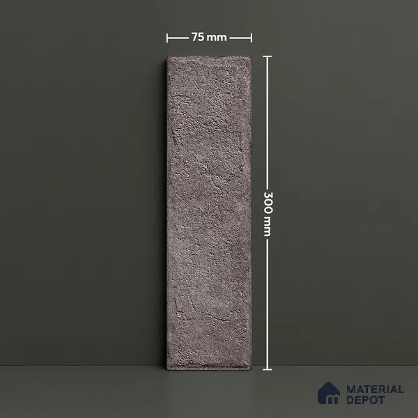 TL 03727 G Natural 300x75 mm Matte Finish Ceramic Wall Subway Tile - 10 mm
